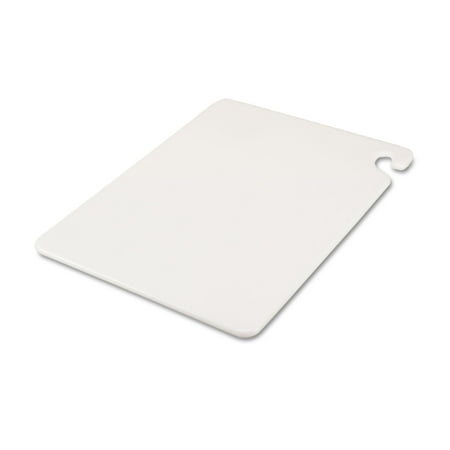 Cfs Cut-n-carry Color Cutting Boards, Plastic, 20w X 15d X 1/2h, White