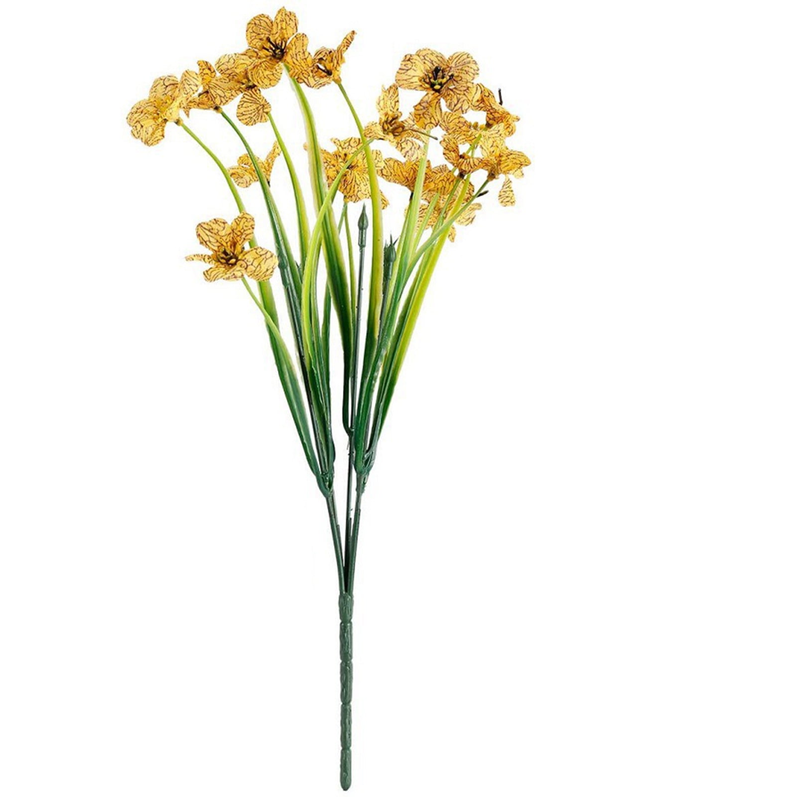 Cglfd 12 Bundles Artificial Flowers Outdoor Fake Flowers, No Fade Faux