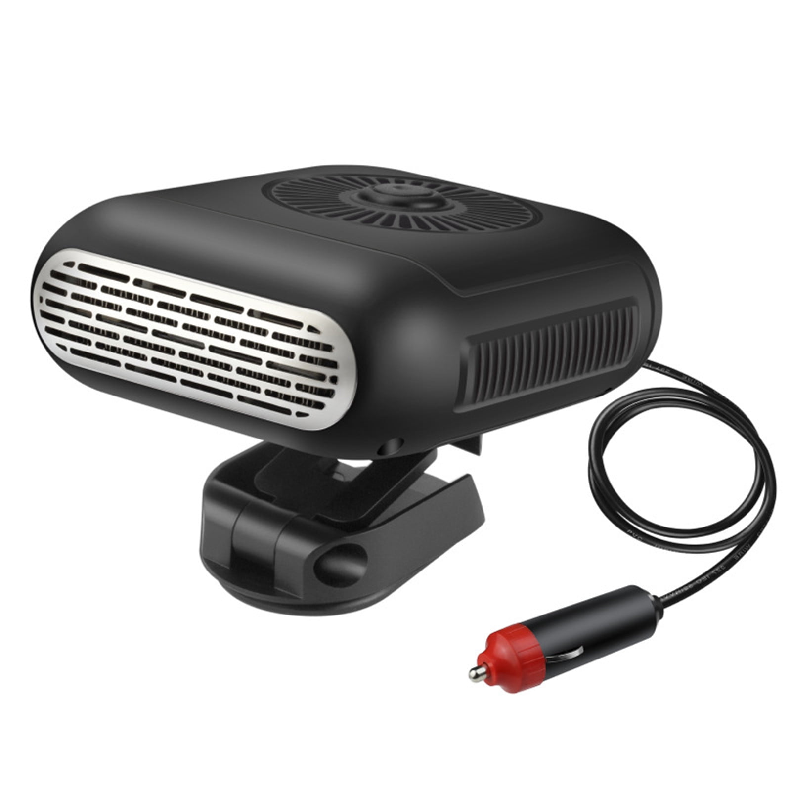 12V Car Heater and Window Defroster- Black