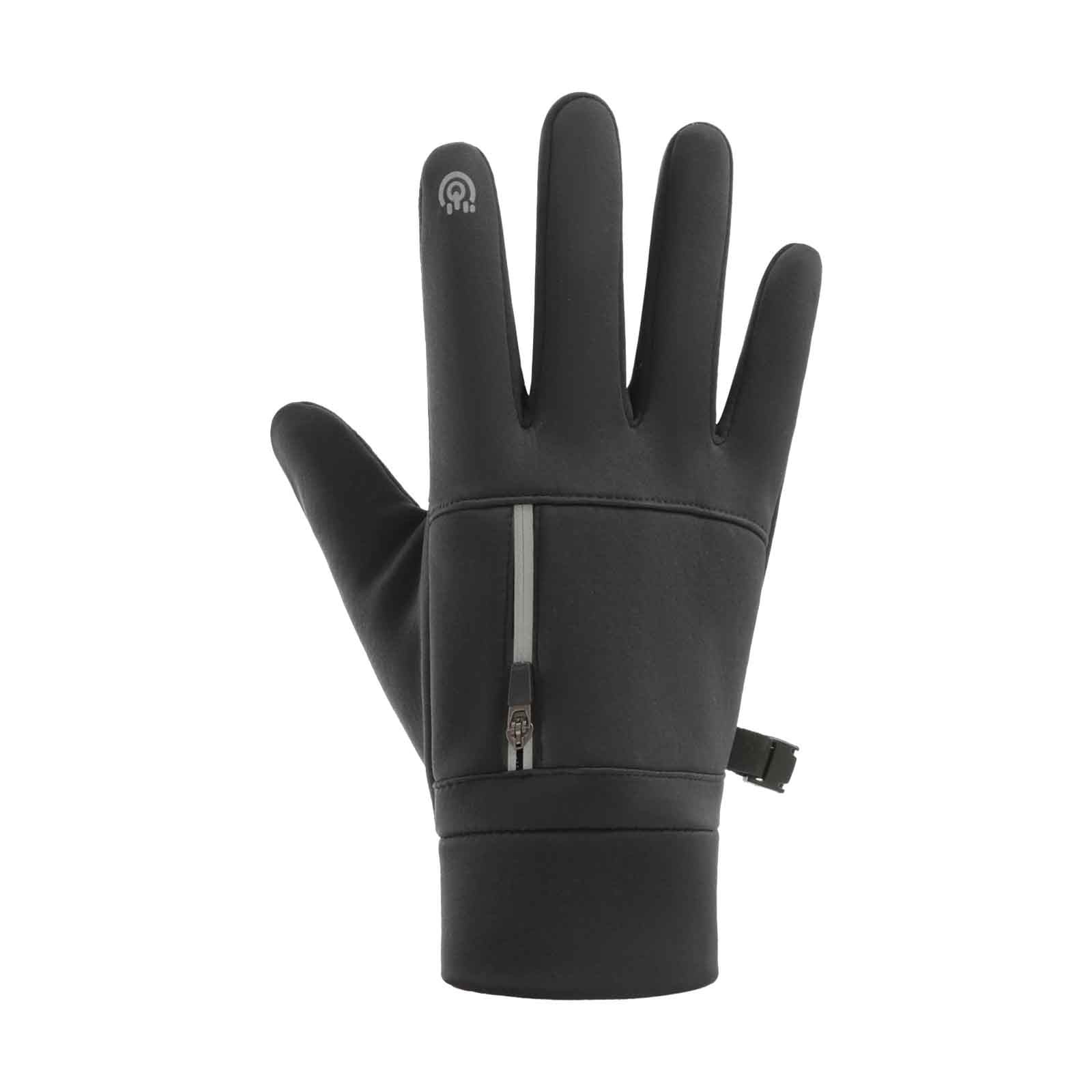 Cglfd Cycling Screen Warm Cotton Gloves, Windproof, Waterproof, And