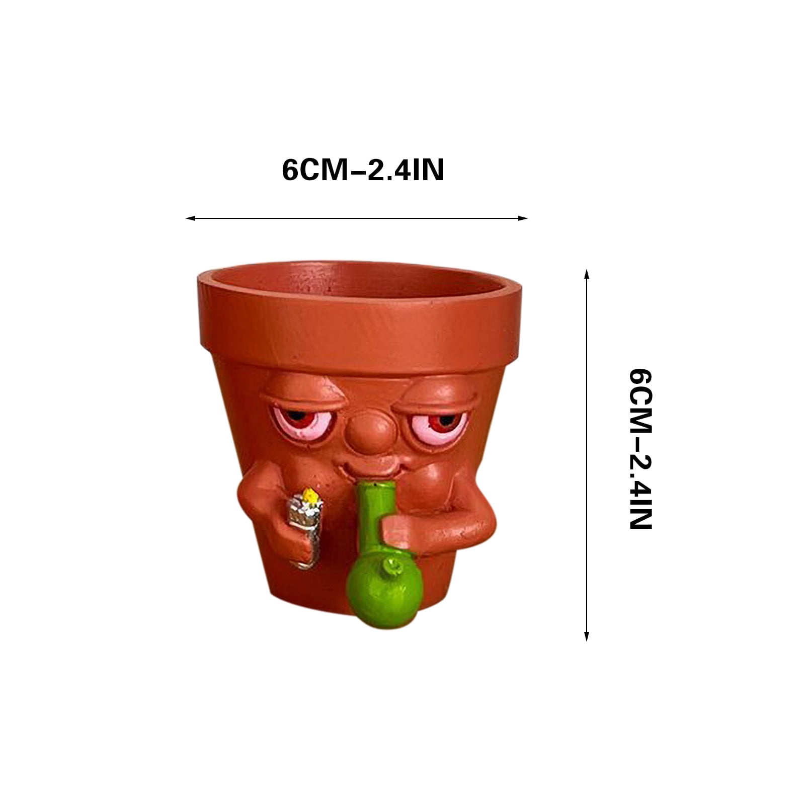 Cglfd Funny Planter, Pot Planter For Succulents, Funny Succulent Pot