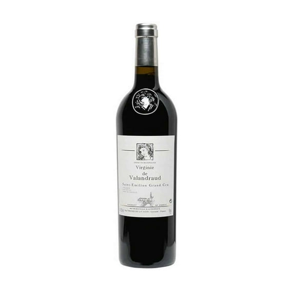 Château Valandraud Virginie de Valandraud Dry Red Blend Wines Bordeaux, 750 ml Glass Bottle Saint-Emilion Grand Cru 14.5% ABV