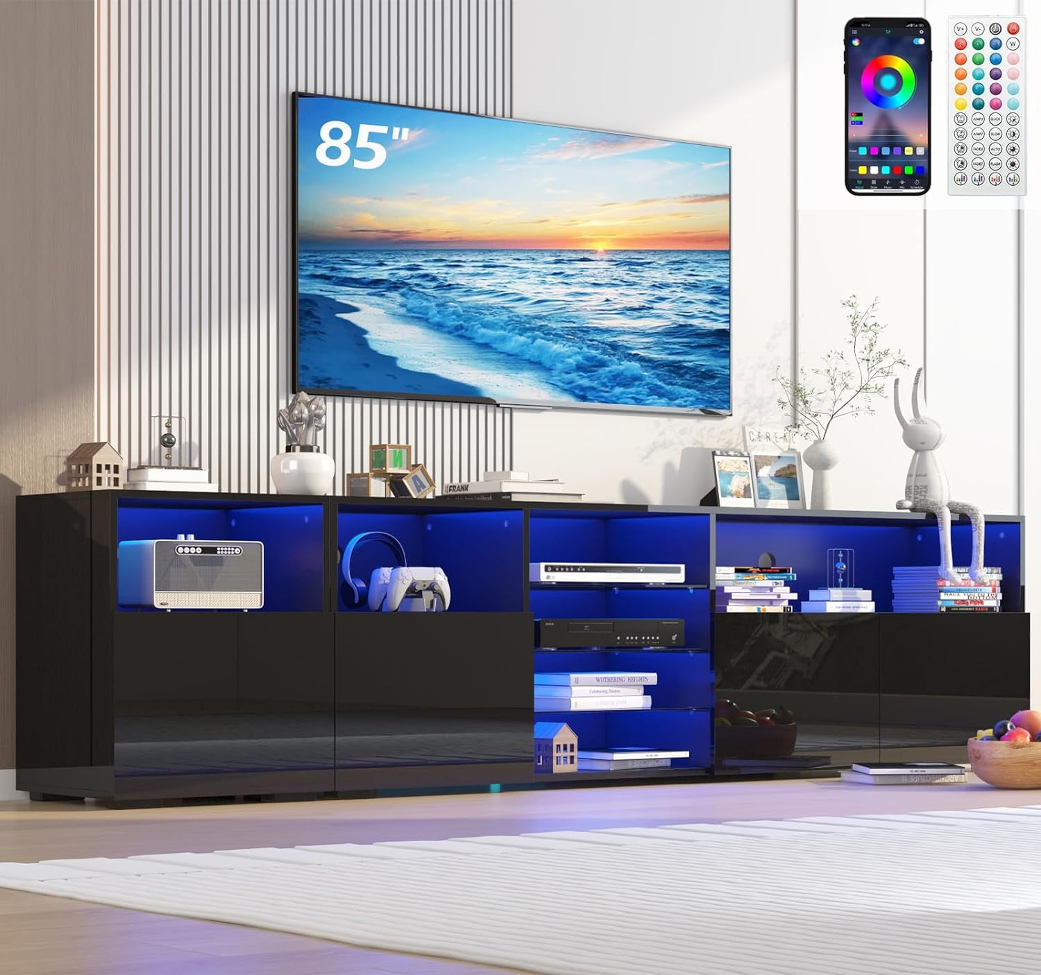 Walmart 80 inch tv stand discount