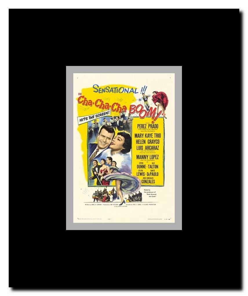 Cha-Cha-Cha-Boom Framed Movie Poster