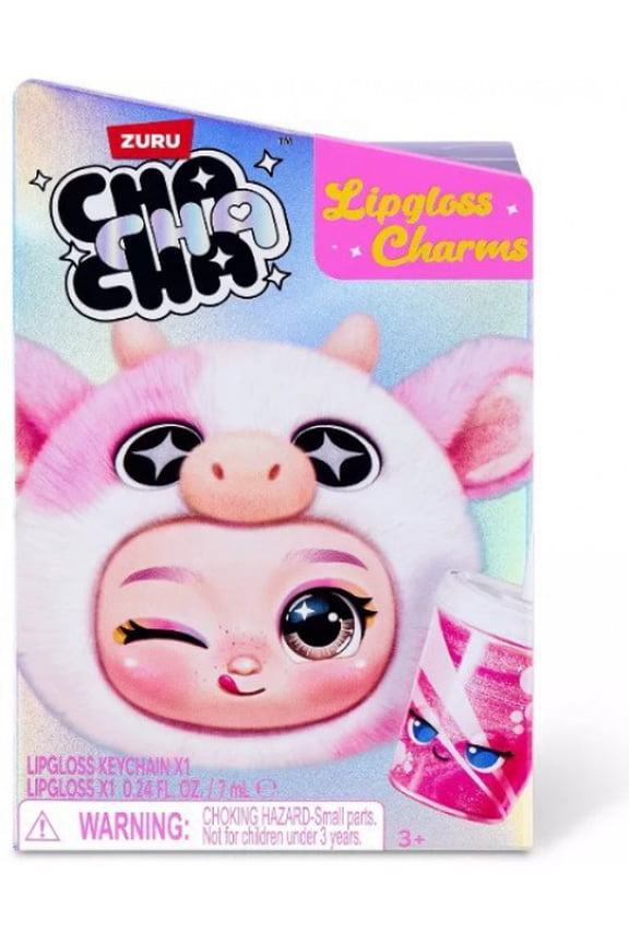 Cha Cha Cha Lipgloss Keychain Charm Mystery Pack (1 RANDOM Character)