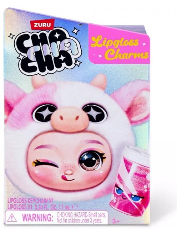 Cha Cha Cha Lipgloss Keychain Charm Mystery Pack (1 RANDOM Character)