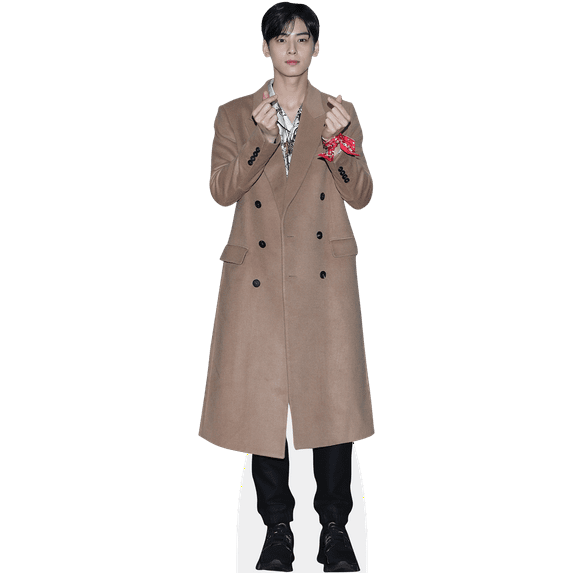 Cha Eun-Woo (Coat) Mini Cardboard Cutout Standee