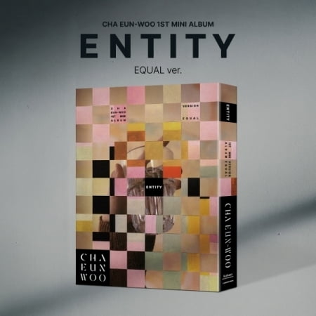 Cha Eun Woo - Entity - Equal Version - Random Cover - incl. Photobook Set, Folding Poster, Photocard Set, Sticker, DIY Entity, Accordion Lyric Paper + Mini-Poster Set - Music & Performance - CD