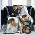 thumbnail image 1 of Cha Eun Woo Fleece Blanket Throw Blanket for Couch - Cozy Luxury Bed Blanket Microfiber and Throws for Sofa, 1 of 1