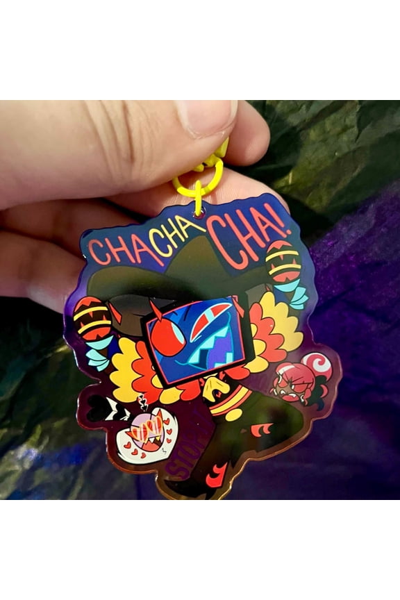 ChaChaCha! Vees keychain (1 keychain)