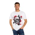 thumbnail image 1 of ChaChaCoo Bold Skull Graphic Tee: Motorcycle Rider Gift, 1 of 4
