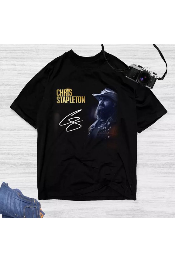 Chris Country Tour Tee, Americana Style Shirt, Soft Cotton Gift Idea