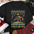 thumbnail image 1 of ChaChaCoo Happy Chrismukkah Ugly Sweater Hanukkah Christmas Tshirt, 1 of 4