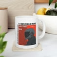 thumbnail image 1 of ChaChaCoo Murderbot Diaries Mug, Heartless Killing Machine Failure Quote, Sci-Fi Book Lover Gift, Introvert Fan Coffee Cup, 1 of 6