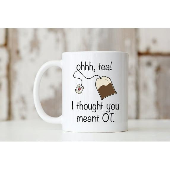 ChaChaCoo Occupational Therapist Occupational Therapy Mug OT Gifts OT Mug OT Puns.
