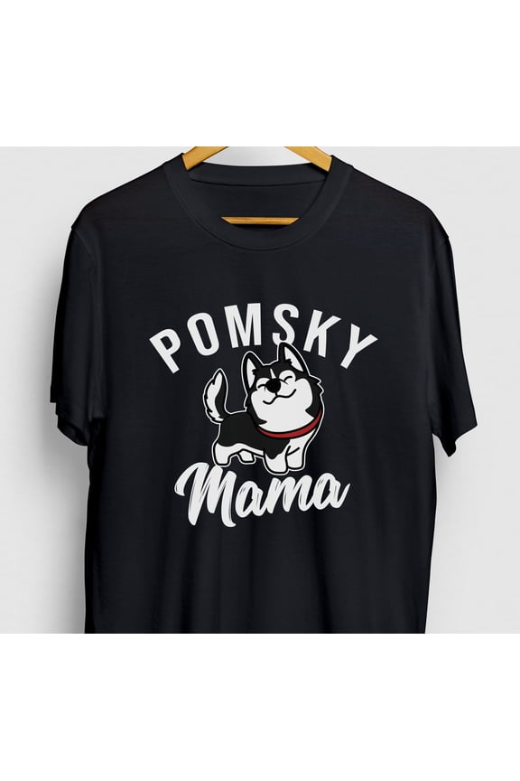 Pomsky Shirt, Pomsky Gift, Pomsky Tee, Pomsky Lover, Pomsky Mama Unisex T-shirt