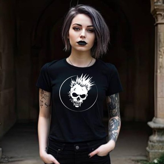 ChaChaCoo Punk Skull Unisex t-shirt