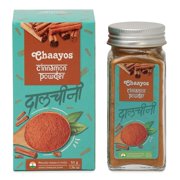 Chaayos Sri Lankan Cinnamon Powder - 50Grams | 100% Natural Dalchini Powder Spice | Keto Diet | Sugar Free