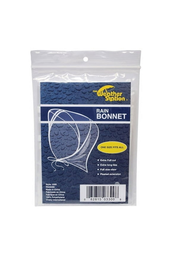 Chaby Rain Bonnet - 1 Ea