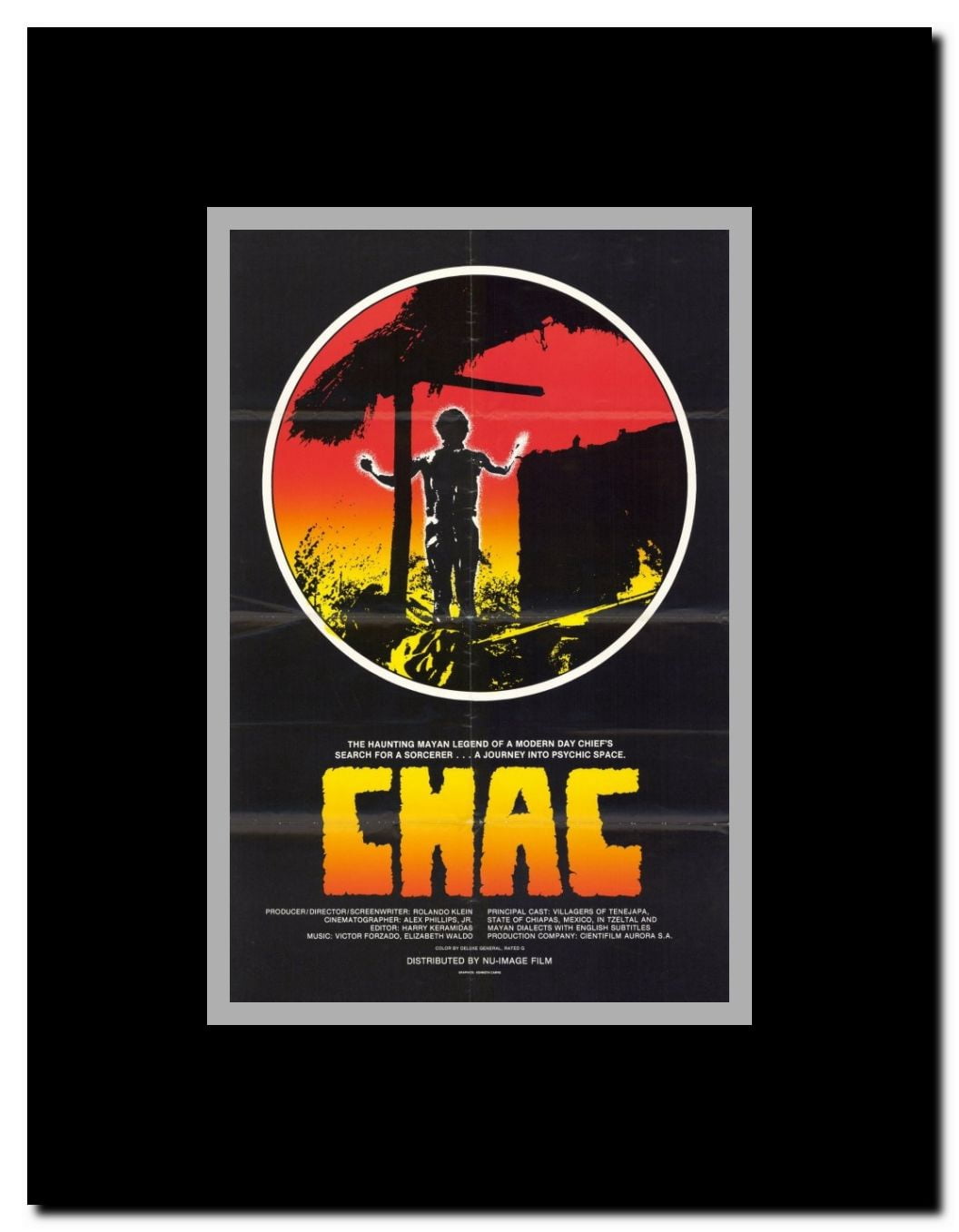 Chac Framed Movie Poster