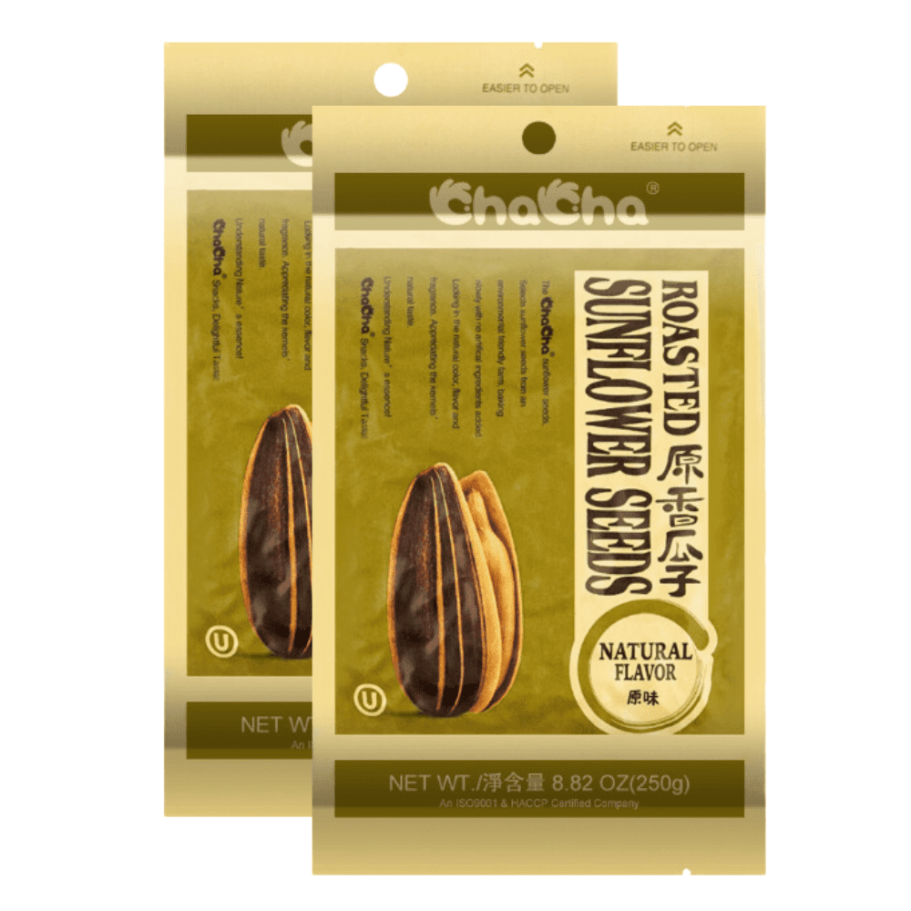Chacha Roasted Sunflower Seeds Natural Flavor 8.82oz (250g