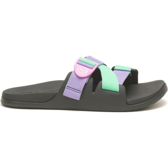 Chaco Chillos Slide Women Purple Green