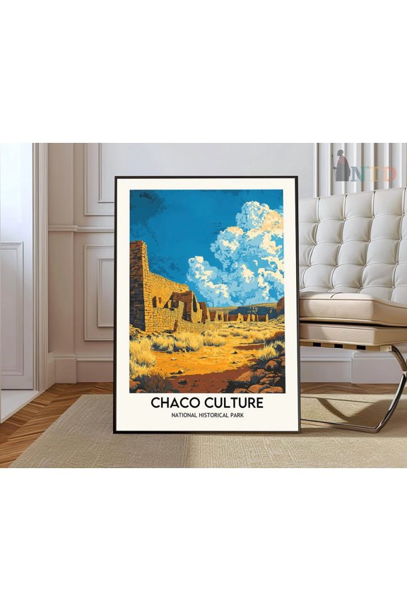 Chaco Culture National Park Poster Unframed Paper Print