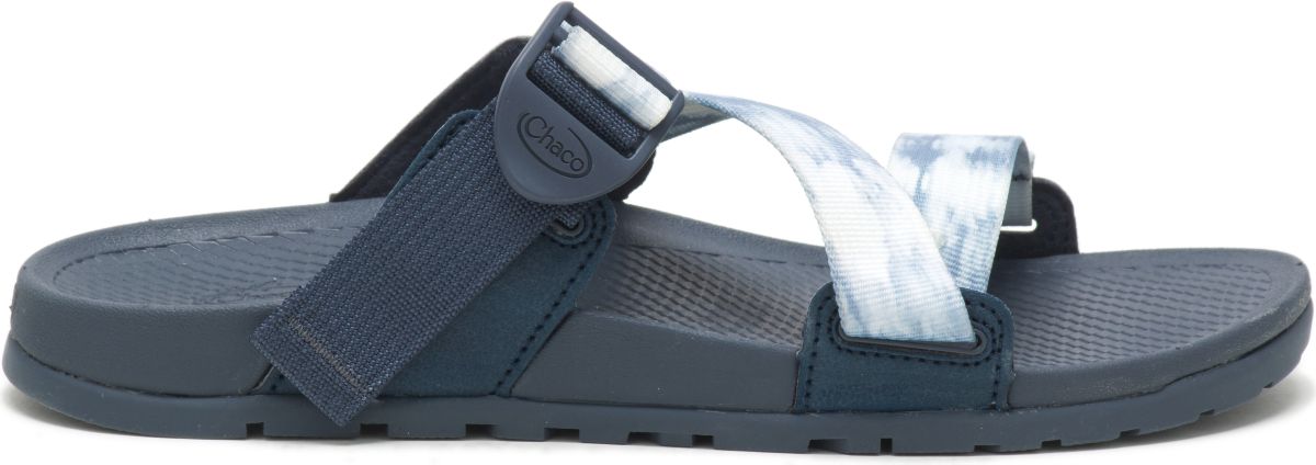 NWT Chaco Lowdown Slide Sandals Faded Blue Fog Adjustable Strap Size 12 Men main image 4