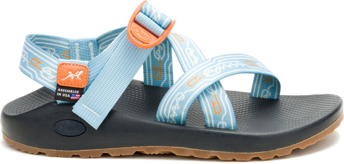 Chaco Mens Z1 Custom Blue and White Classic Sandals Hiking Outdoor New Chaco Z/1 Classic Sandal Men Tarpon Slate Blue - Walmart.com main image 2