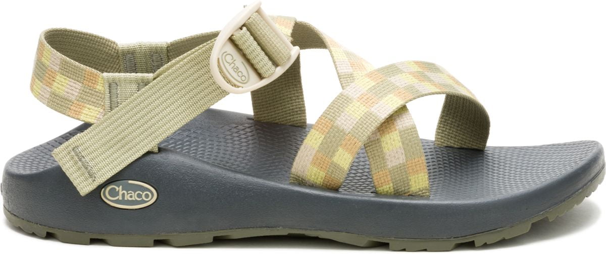 Chaco Men\'s Z/1 Classic Sandals Blue Gray Stripe Size 11 Adjustable Straps Chaco Men main image 2