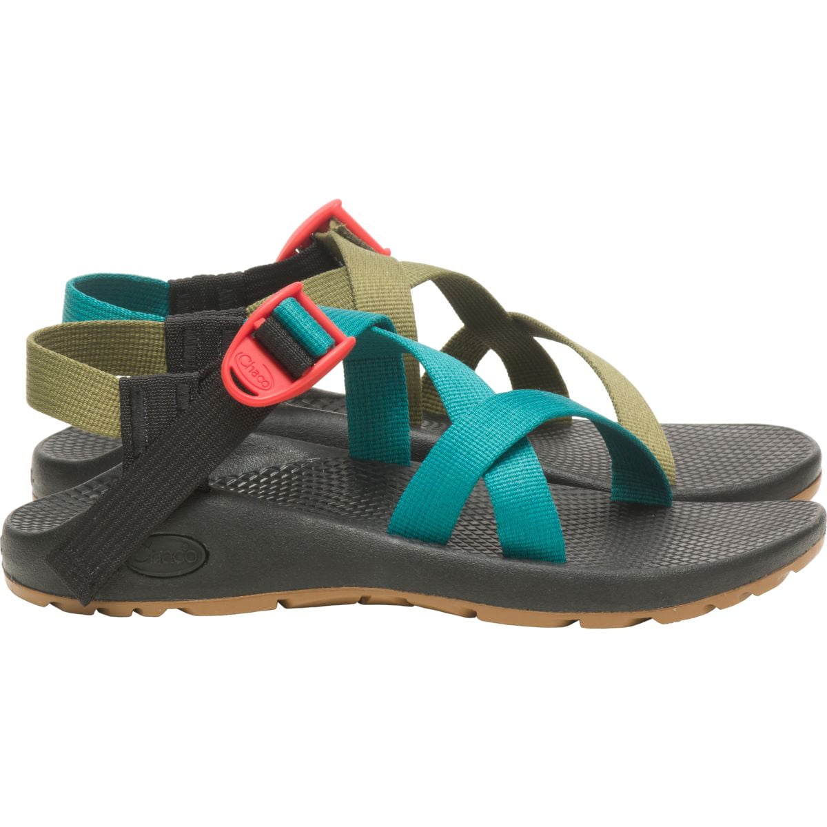 Chaco Z/1 Adjustable Strap Classic Sandal Women Teal Avocado Chaco Z/1 Adjustable Strap Classic Sandal Women Teal Avocado