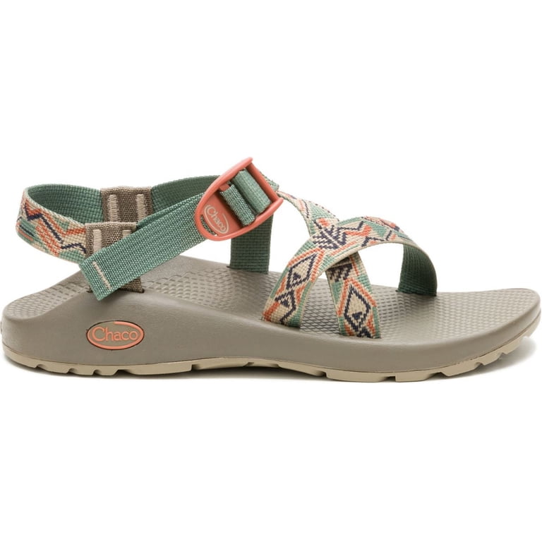 Chaco Z/1 Outdoor Hiking Sandals Vibram Sole Strappy Flat Classic Green 12 Chaco Z/1 Green Sandals for Women for sale | eBay main image 4