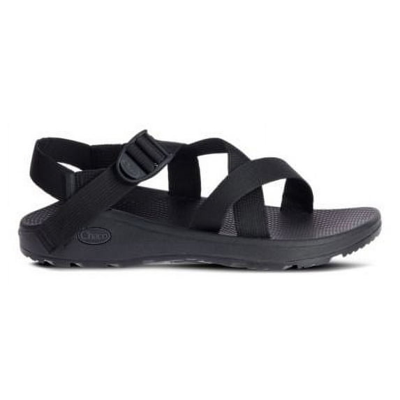 Chaco Z/Cloud Adjustable Strap Cushioned Sandal Men Solid Black