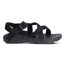 Chaco Z/Cloud Cushioned Wide Width Sandal Men Solid Black