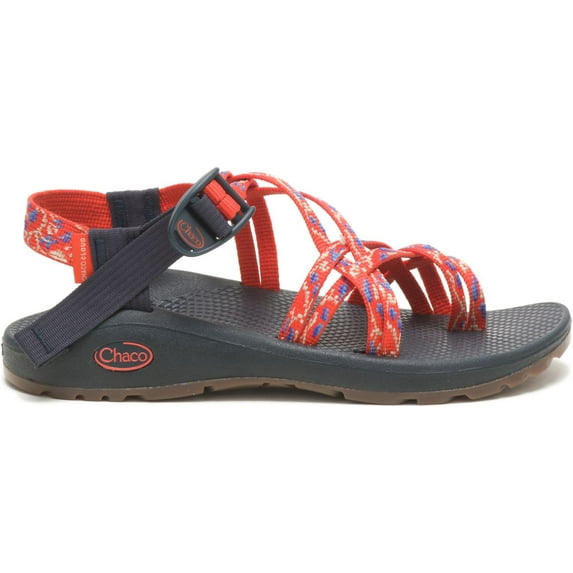 Chaco ZX/2 Cloud Dual Strap Cushioned Sandal Women Botanic Spicy Orange