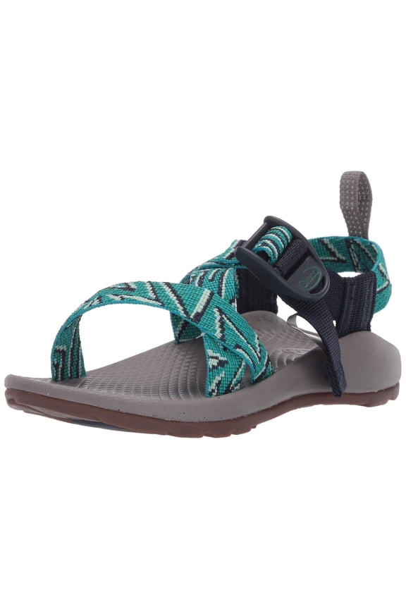 unisex child Z1 Ecotread Sandal, Zinzang Teal, 6 Big Kid US