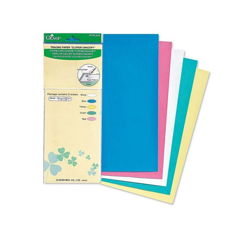 Clover Chacopy Tracing Paper 5-pkg-12x10