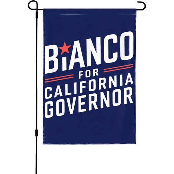 Chad Bianco for California Governor Flag 3x5 2026 CA Governor Garden Flags 3-Ply Double Sided Banner Yard Signs