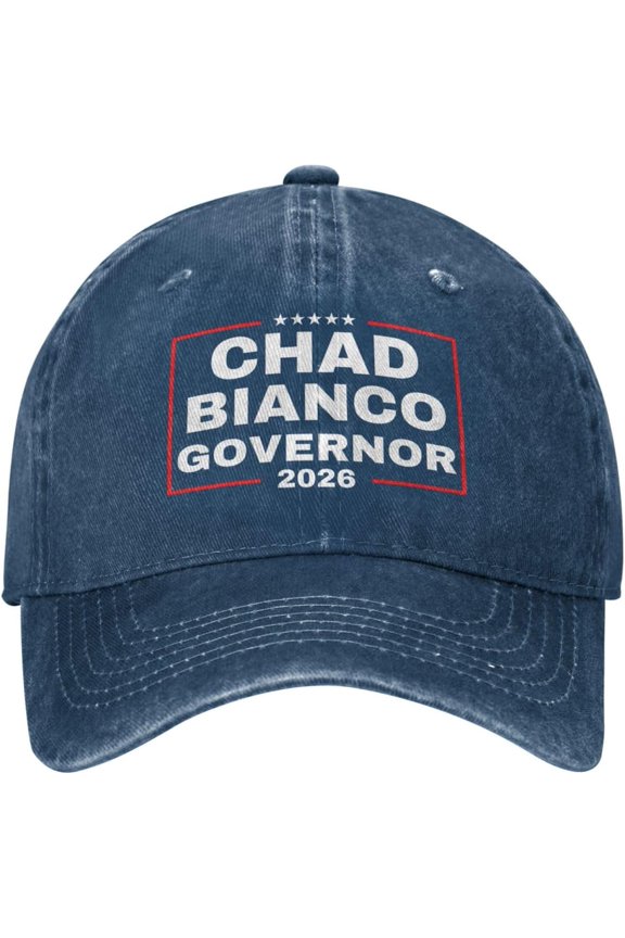 Chad Bianco for Governor 2026 Hat Chad Bianco 2026 Washed Baseball Caps