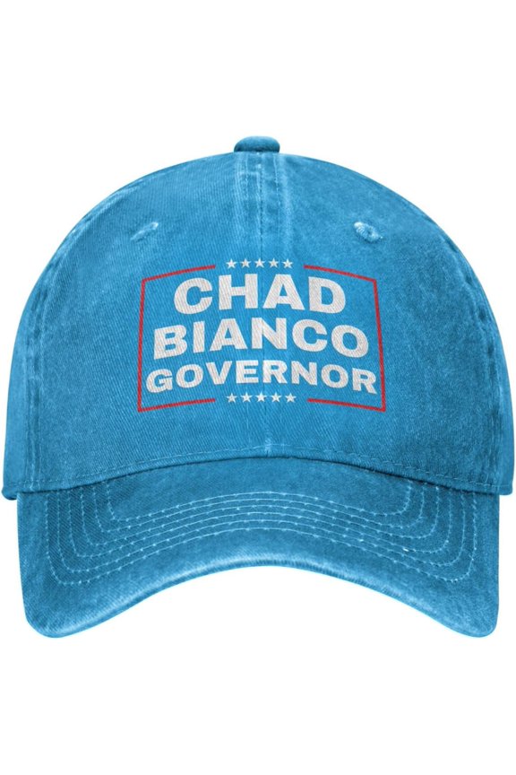 Chad Bianco for Governor 2026 Hat Chad Bianco 2026 Washed Baseball Caps