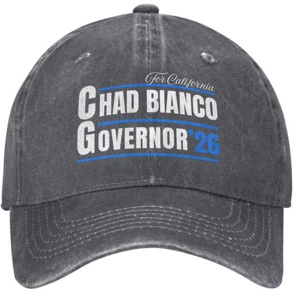 Chad-Bianco for Governor of California 2026 Hat Cotton Baseball Cap