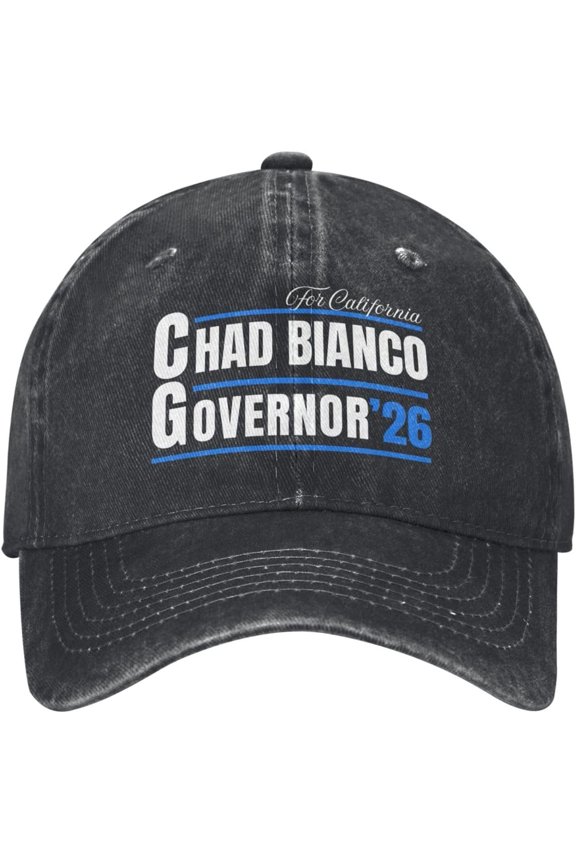 Chad-Bianco for Governor of California 2026 Hat Cotton Baseball Cap