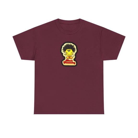 Chad Fernandez World Industries Flameboy Skateboard 2000s Vintage T Shirt Print - Maroon / S