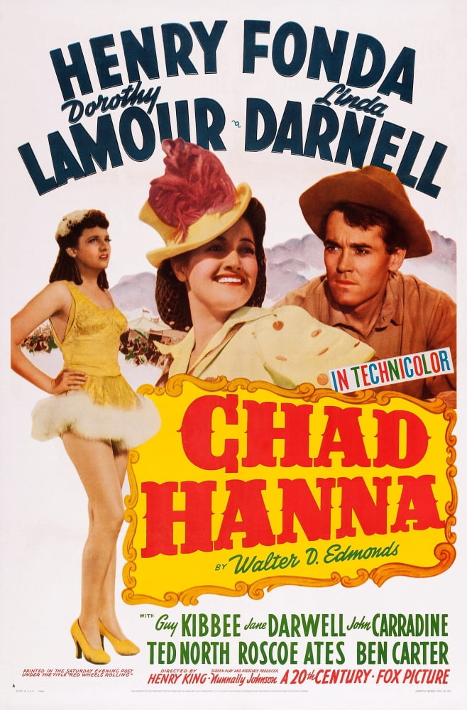 Chad Hanna U Canvas Art - (24 x 36)