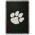 thumbnail image 1 of Chad & Jake Clemson Tigers Woven Blanket, 1 of 2