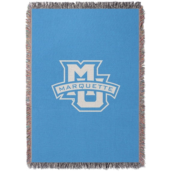 Chad & Jake Marquette Golden Eagles Woven Blanket