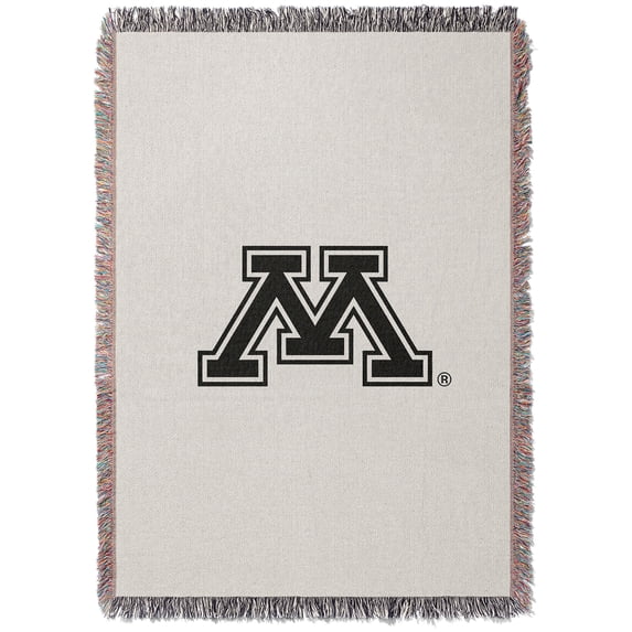 Chad & Jake Minnesota Golden Gophers Woven Blanket