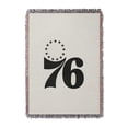 thumbnail image 1 of Chad & Jake Philadelphia 76ers Woven Blanket, 1 of 2