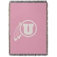 thumbnail image 1 of Chad & Jake Utah Utes Woven Blanket, 1 of 2