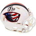 thumbnail image 1 of Chad Johnson OchoCinco Autographed Oregon State Beavers Salute Speed Mini Helmet Beckett BAS 177838, 1 of 2